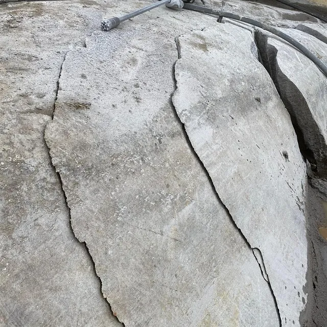 Diverse utført arbeid - bergsplitting